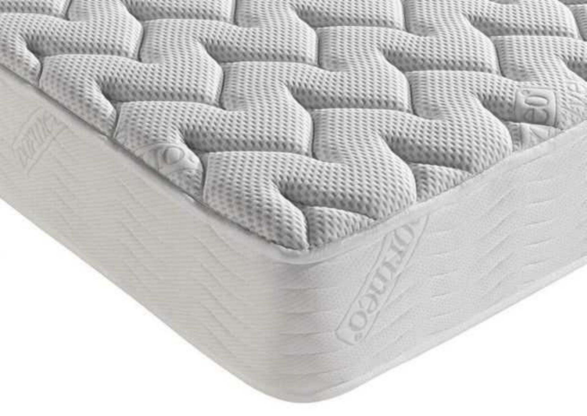 RRP £350 Bagged Dormeo Memory Silver Deluxe, Memory Foam Mattress, Firmness Medium/Soft, Size Super