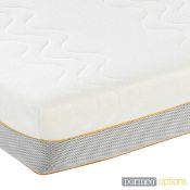 RRP £150 Bagged Dormeo Options Spring, Tradition Spring Mattress, Firmness Medium/Firm, Size Double