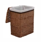 RRP £80 Woven Willow Laundry Basket