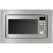 RRP £160 Boxed Culina Bm20Ss Built In Microwave