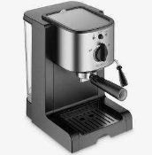 RRP £80 Boxed John Lewis Pump Espresso Coffee Machine