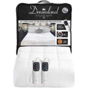 RRP £150 Bagged Dreamland Heated Mattress Protector X2 (01659658) (Sp)