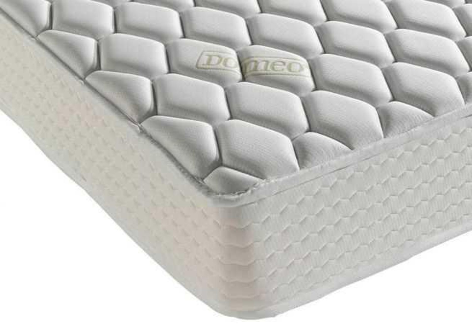 RRP £300 Bagged Dormeo Memory Aloe Cera Deluxe Memory Foam Mattress