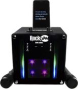 RRP £100 Lot To Contain X2 Rockjam Sing Cube, Rockjam Party Speaker