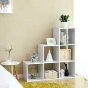 RRP £150 Boxed Furniture And Fashion Stairs Bookcase (Sp)