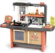 RRP £130 Boxed Smoby – Chef Corner Restaurant With Lights And Sounds, Pretend Play Toy Food Restaura