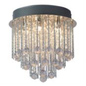 RRP £240 Boxed Cemre 5 Light Chandelier