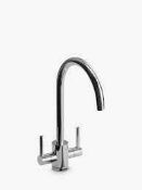 RRP £180 Boxed Urbana Kitchen 2 Tap Lever