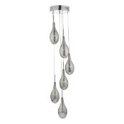 RRP £260 Boxed Corales 6-Light Cluster Pendant