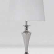 RRP £55 Boxed Glenham Chrome Table Lamp Base