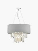 RRP £330 Boxed Halle 6 Light Ceiling Pendant