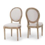 RRP £390 Boxed Jair Upholstered Dining Chair