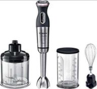 RRP £250 Lot To Contain 4 Items, Nutribullet Blender, Kenwood 800W Hand Blender, Bosch Maxomixx Hand