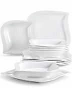 RRP £90 Boxed Elvira 12 Piece Dinnerware Set