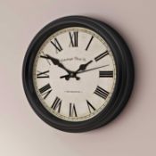 RRP £75 Boxed Piercefield 36Cm Wall Clock