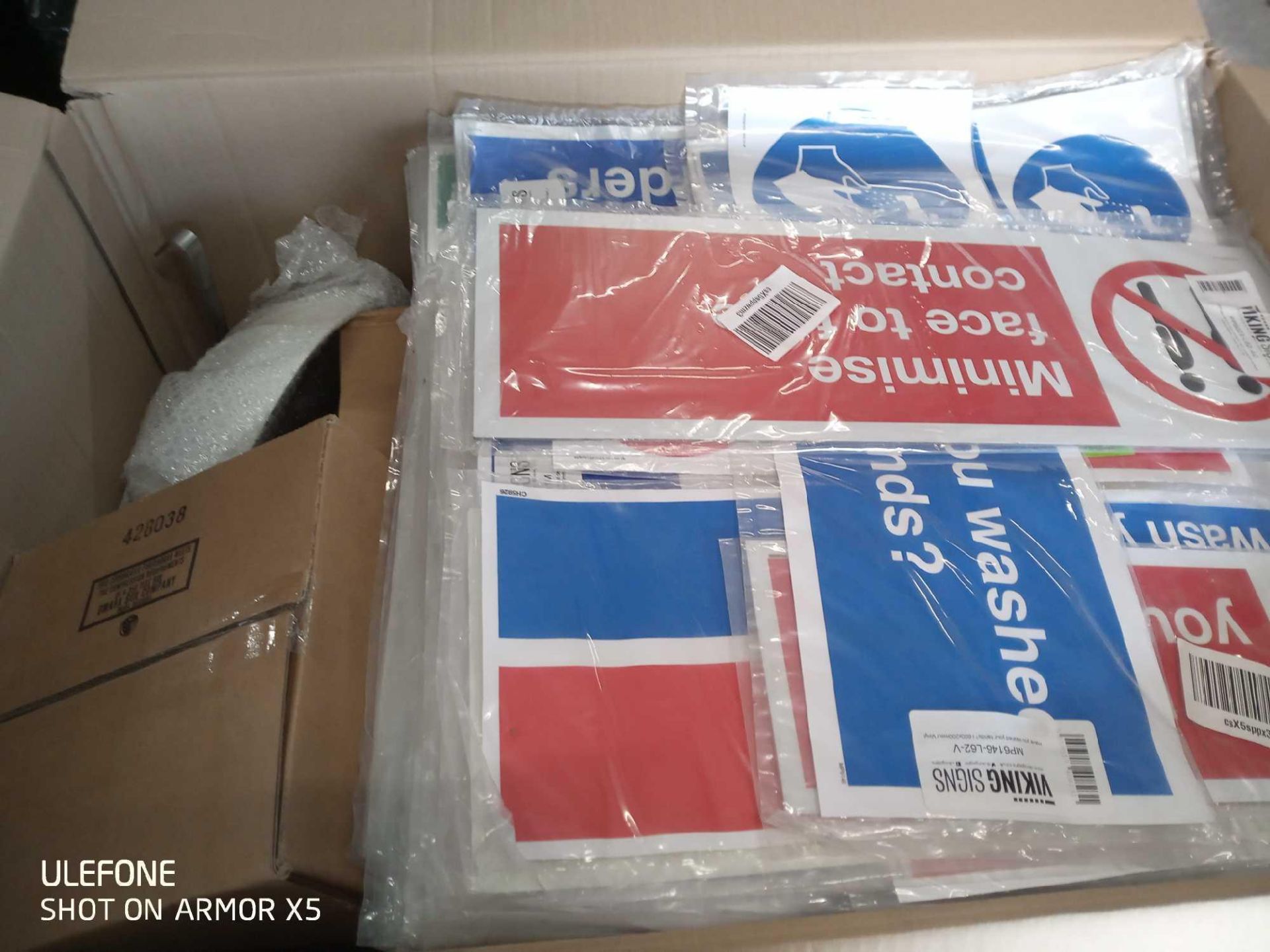 RRP £2524 Brand New And Sealed Pallet To Contain (138 Items) Occupational Health & Safety,  Food Ser - Image 3 of 4