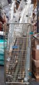 RRP£2,650 Cage To Contain Assorted Curtain Poles.