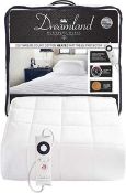RRP £100 Bagged Dreamland 200 Thread Count Cotton Heated Mattress Protector