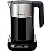 RRP £100 Boxed Bosch 3000W Max 1.7L 7 Temp Kettle