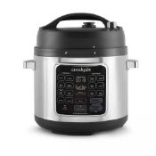 RRP £80 Boxed Crock-Pot Programmable Time Select Slow Cooker