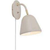 RRP £100 Lot To Contain X2 Lights, Nordlux Fleur Wall Light, Nordlux Alexander Wall Light