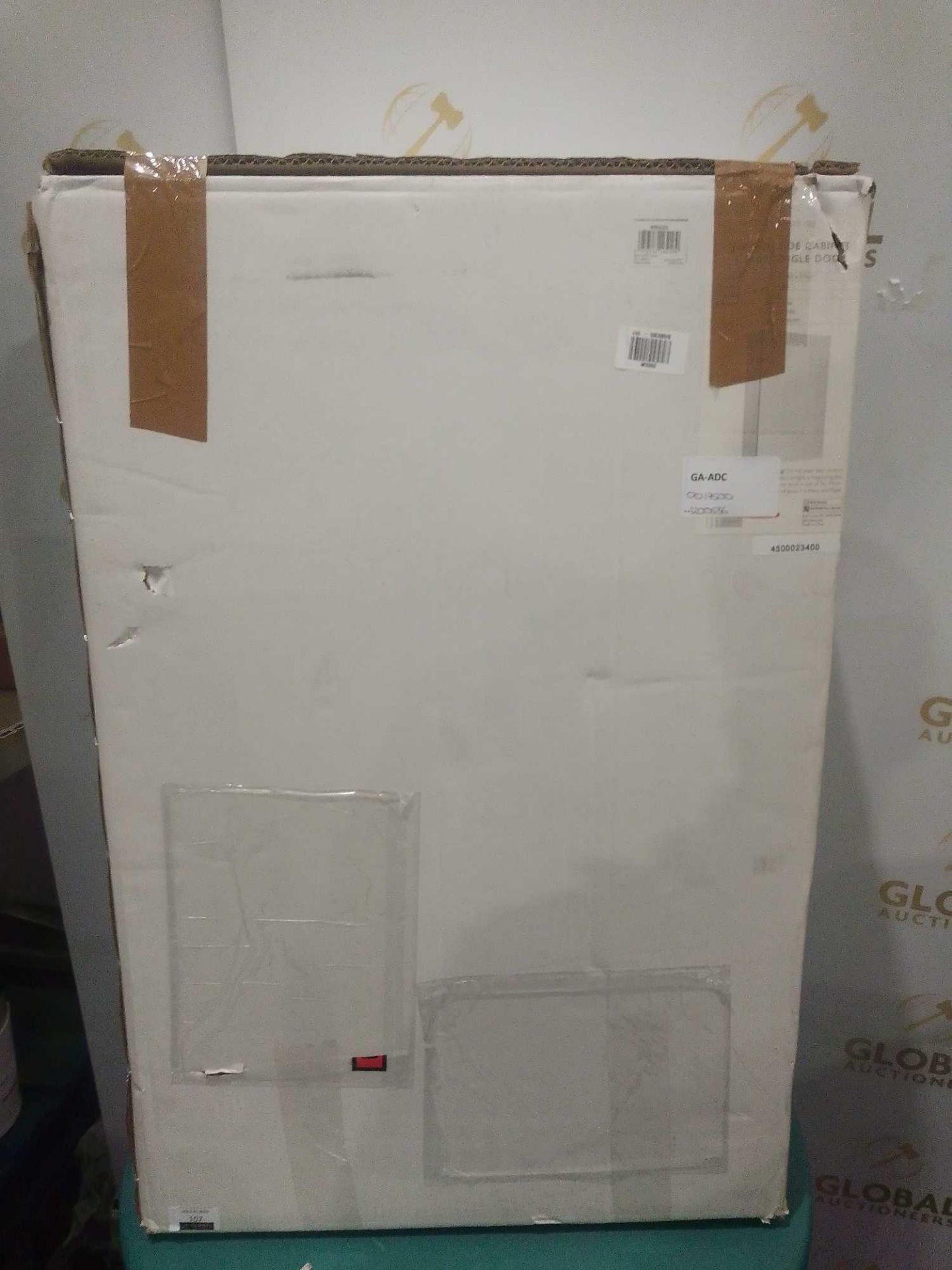 RRP £175 Boxed Large Single Door Mirrored Cabinet - Image 3 of 4