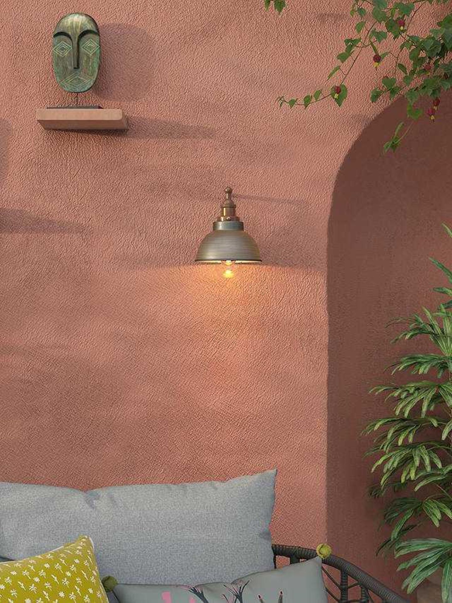 RRP £120 Lot To Contain X2 Items. Baldwin Outdoor Wall Light. Baldwin Table Lamp - Image 2 of 6