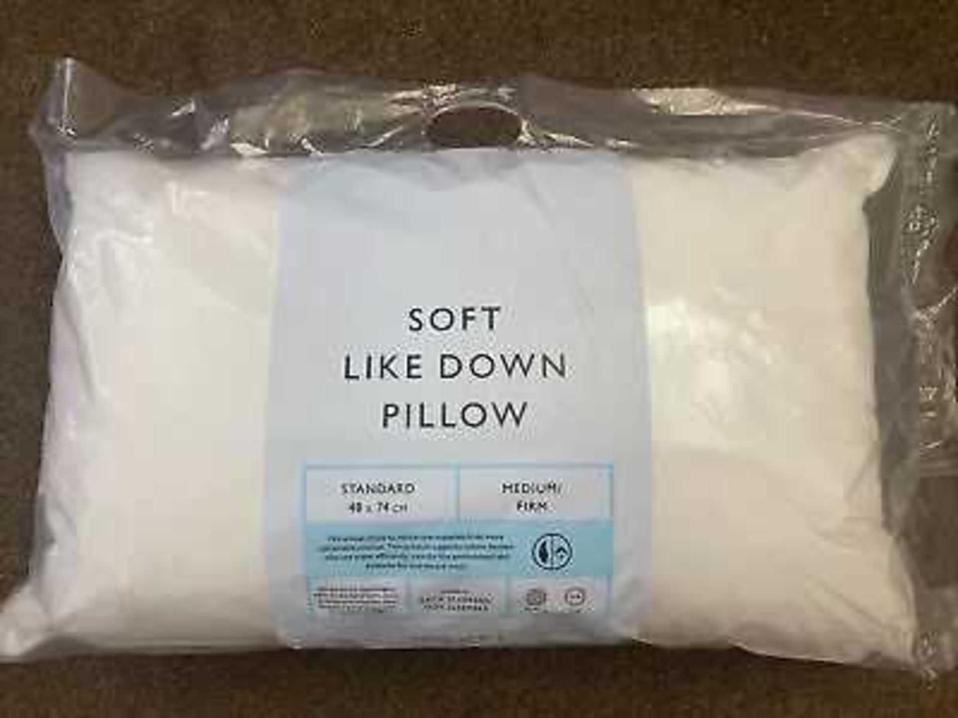 RRP £140 Lot To Contain X6 John Lewis Soft Like Down Pillows - Image 2 of 6