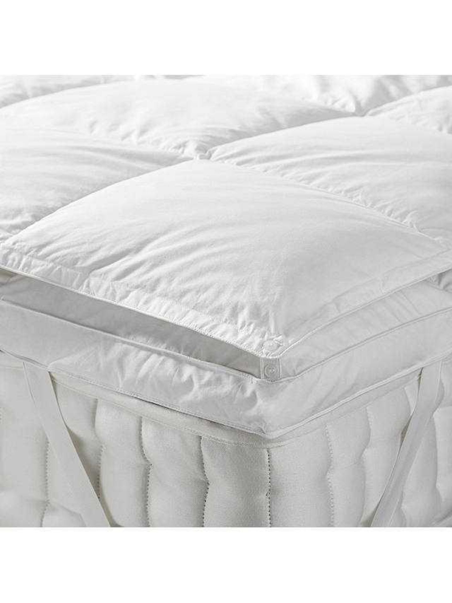 RRP £110 Bagged John Lewis Soft Touch Washable Mattress Topper