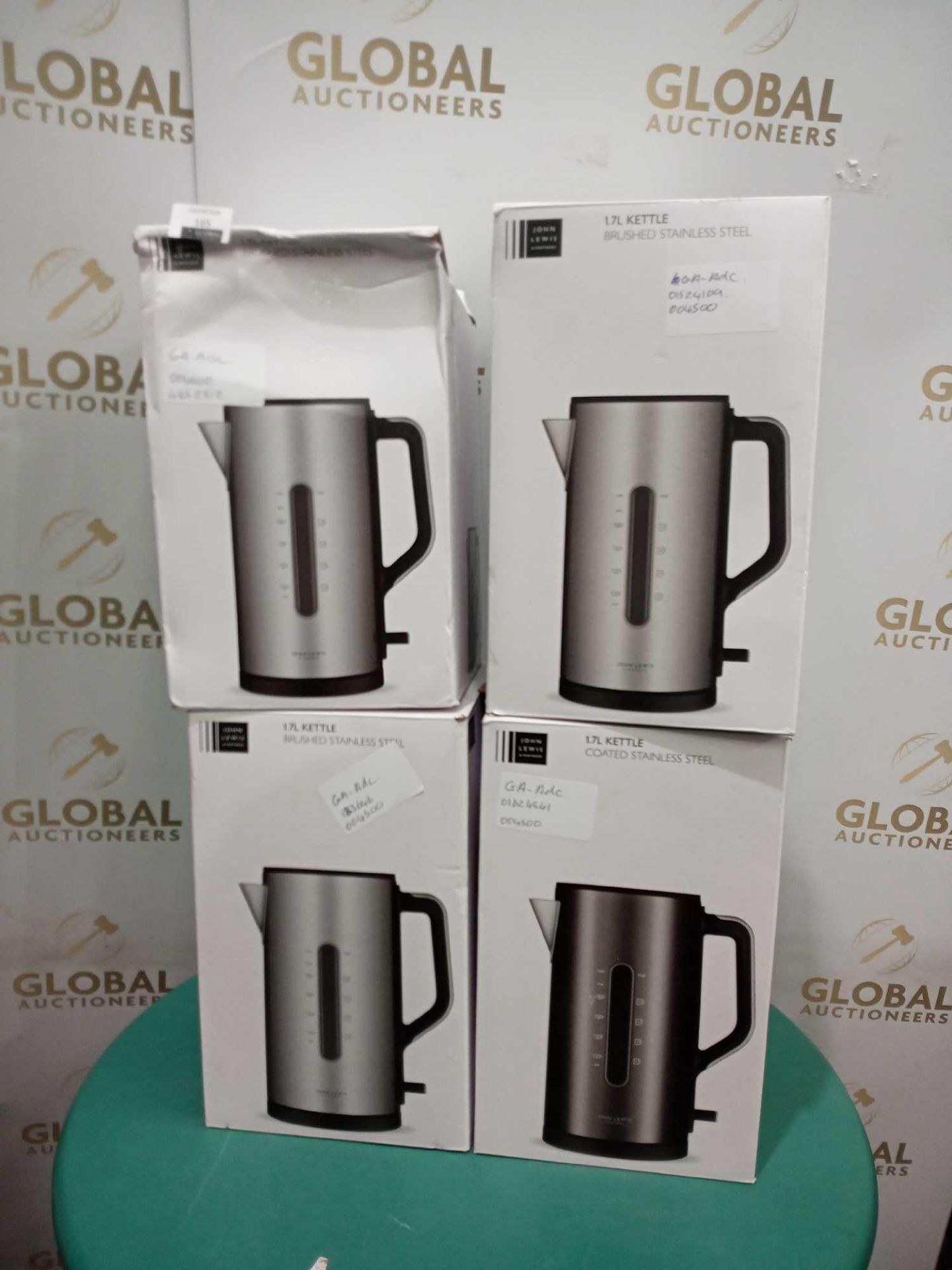 RRP £200 Boxed 1.7L Kettle Brushed Stainless Steel X4(Sp) - Image 3 of 4