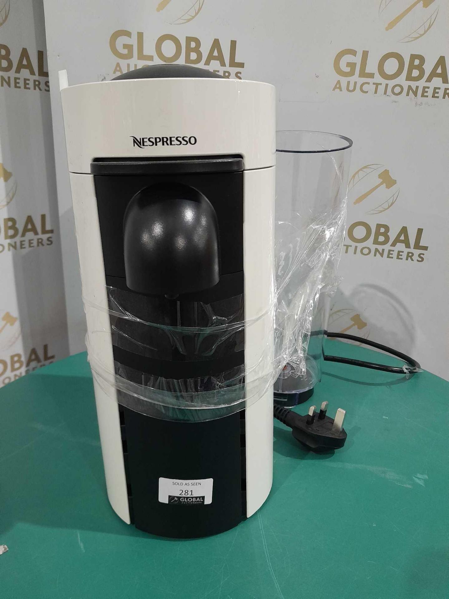 RRP £100 Nespresso Essenza Coffee Machine In White - Image 2 of 2