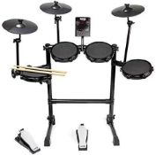 RRP £300 Boxed Rockjam Electronic Mesh Head Drum Kit