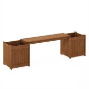 RRP £120 Boxed Arianna Wooden Planter Bench