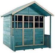 RRP £450 Boxed Plum Deckhouse Wooden Playhouse
