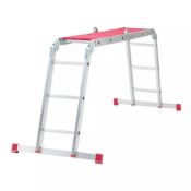 RRP £120 Bagged Werner 12 Way Multi Purpose Combination Ladder Heart To Save An Item To Your Default