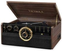 RRP £180 Boxed Victrola Empire 6In1 Turntable