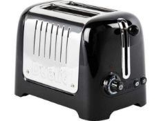 RRP £220 Lot To Contain 4 Boxed And Unboxed Assorted Items To Include A 2 Dualit 2 Slice Toasters, A