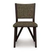 RRP £70 Boxed Breakwater Bay Set Of 2 Exeter Slat Back Dining Chairs