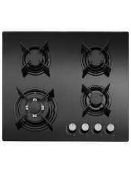 RRP £140 Boxed Econolux Art28924 60Cm Gas On Glass Hob (Sp)