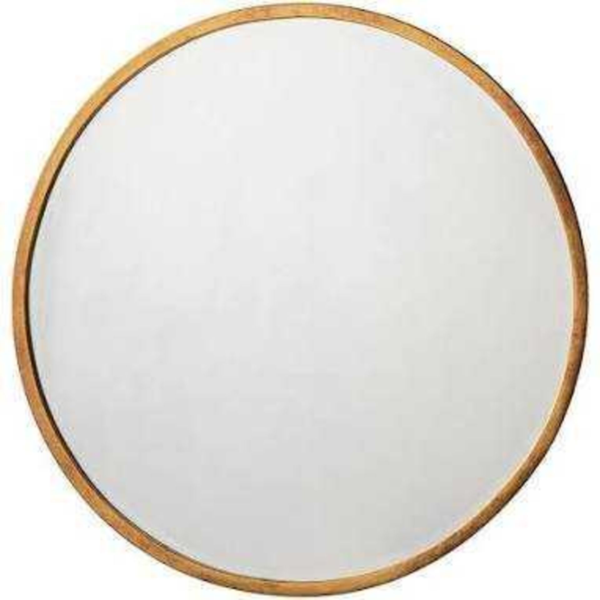 RRP £80 Boxed 50Cm Gold Round Mirror (196666)(Sp) - Image 2 of 2