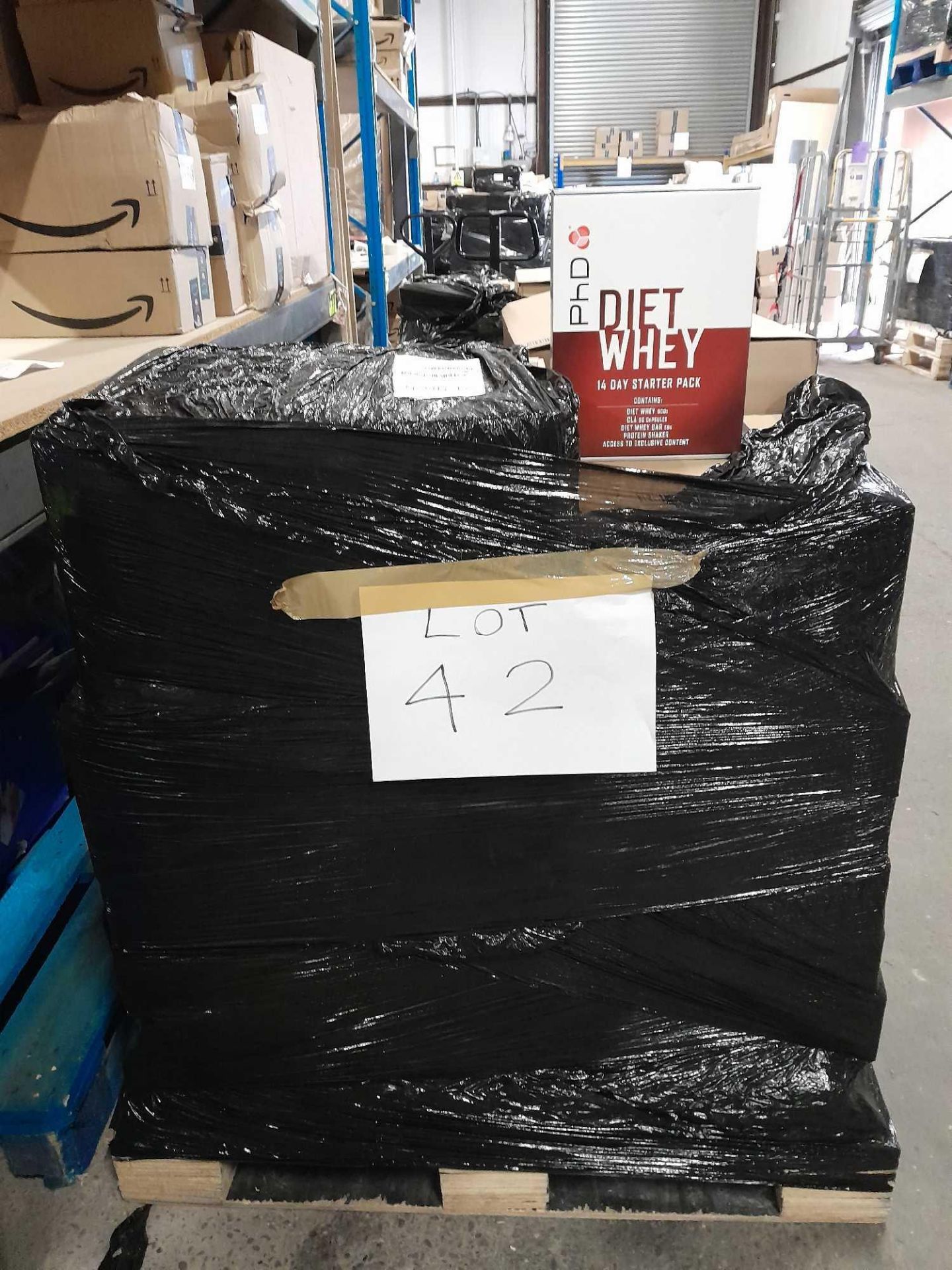 RRP £4374 Brand New And Sealed Pallet To Contain (268 Items) Phd Diet Whey, High Protein, All In One - Image 2 of 2