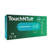 RRP £2800 New And Sealed Pallet To Contain (220 Item) Ansell Touchntuff 92-500 Disposable Gloves In
