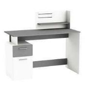 RRP £270 Boxed Platon 1 Drawer 1 Door Bureau(Sp)