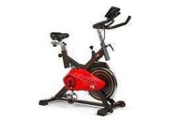 RRP £380 Boxed Vrai Fitness Sb1000X Bluetooth Smart Spin Bike | Smartphone App | Kinomap & Zwift | L