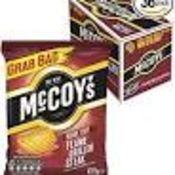 RRP £1994 New And Sealed Pallet To Contain (172Item) McCoy's Ridge Cut Crisps, Multipack Box Of Fla