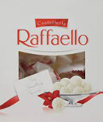RRP £1400 New And Sealed Lot To Contain (140 Items), Ferrero Raffaello Coconut Almond Pralines, Larg