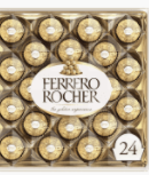 RRP £4900 New And Sealed Pallet To Contain (490 Item) Ferrero Raffaello Coconut Almond Pralines, Lar