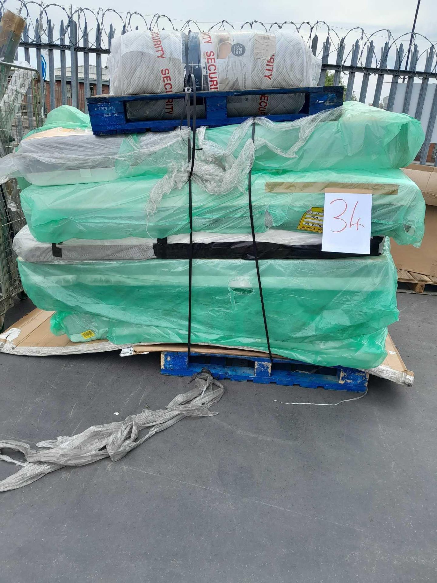 RRP £3,600 Pallet To Contain 6 Assorted Mattresses. (Pictures Are For Illustration Purposes)