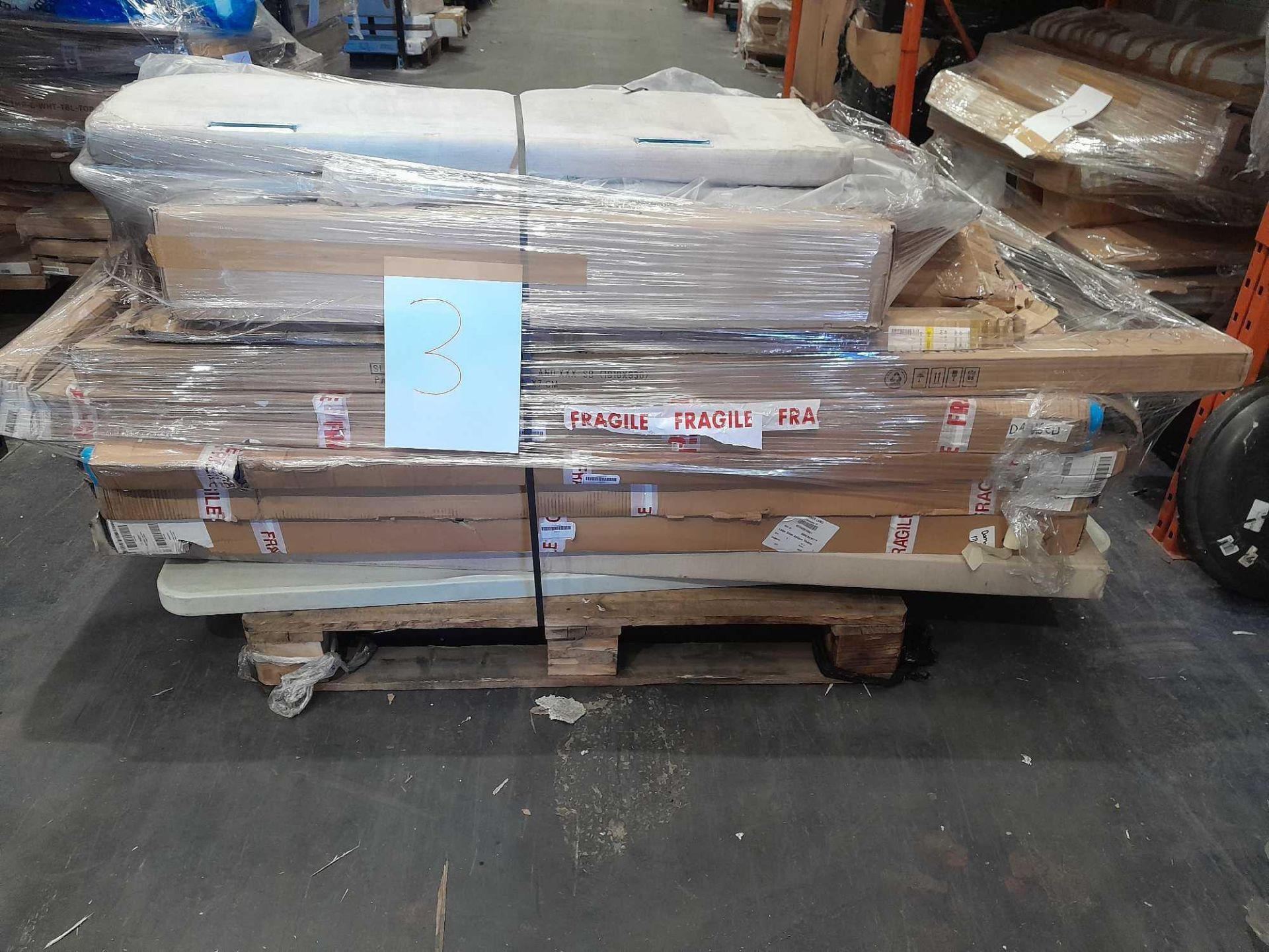 RRP 1,200 Pallet To Contain Assorted Items Such As Doors, Tables, And More.