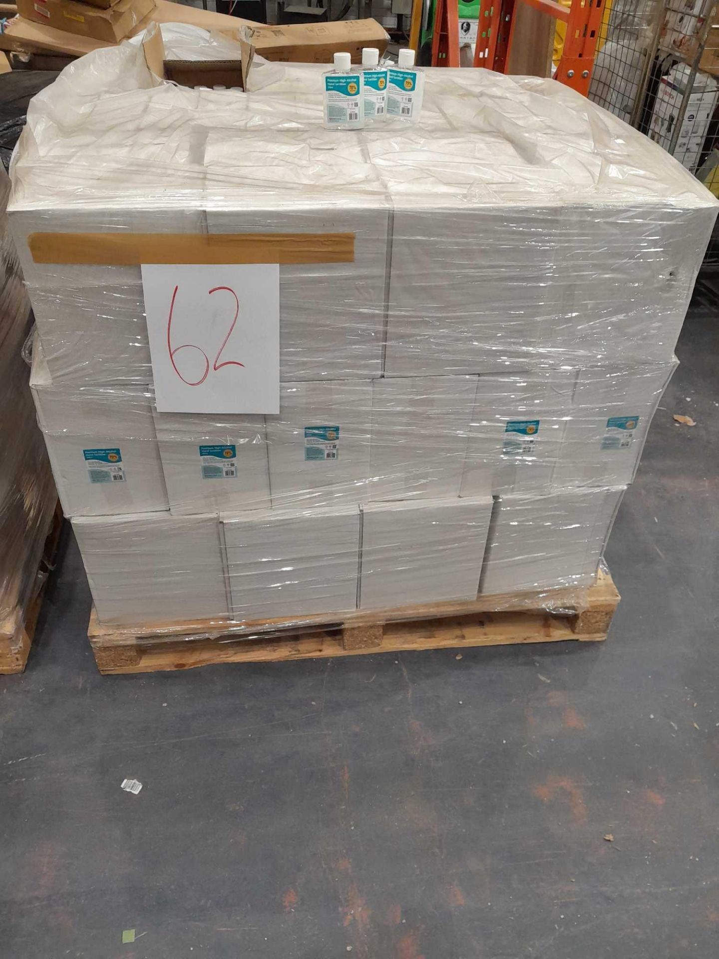 RRP £3,600 Pallet To Contain 60 Boxes Of Hand Sanitisers. (12 Bottles Per Box)(Pictures Are For